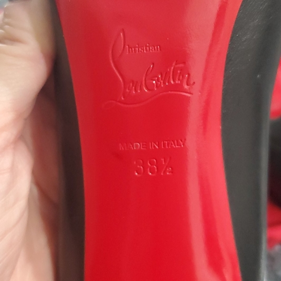 Christian Louboutin Black Predu Patnappapu Pumps - Picture 13 of 15